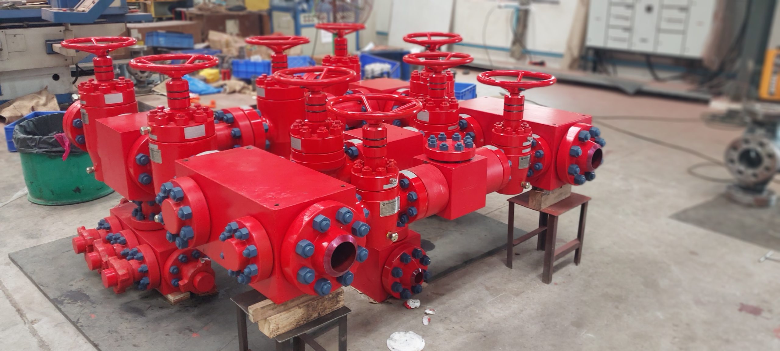 Stand Pipe Manifold with H Manifold Joulon Energy Asset Solutions